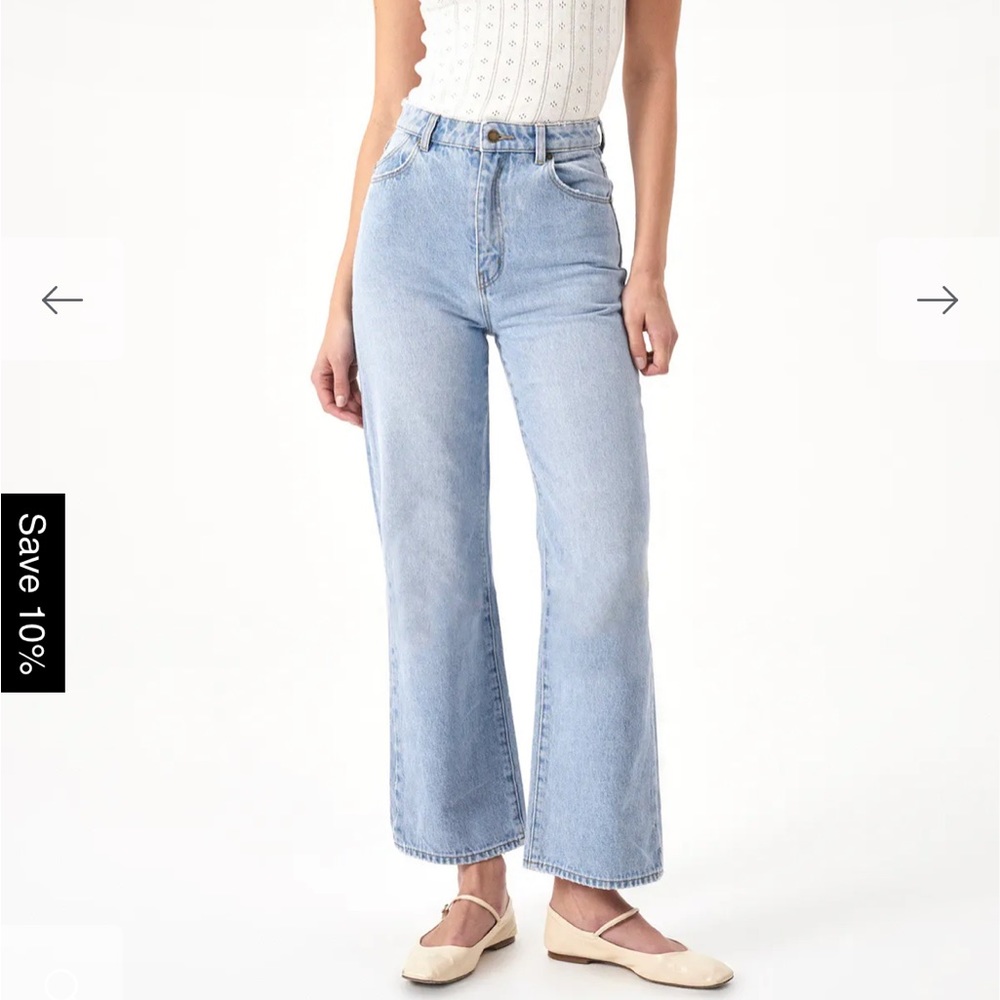 Rollas wide leg jeans